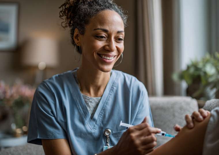 Des soins infirmiers à domicile